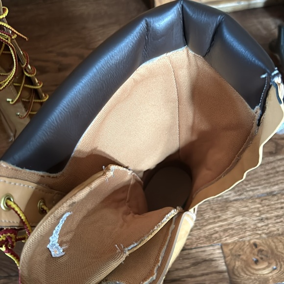 Timberland Premium Lace-up Boots with Zippers - Girls Size 4 fit like Women’s 6 - Picture 5 of 9